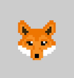 Fox Pixel Image For Game Assets