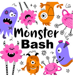 Monster Bash Card Background