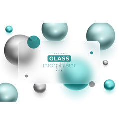 Bright Glassmorphism Wallpaper With Transparent