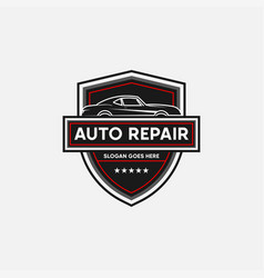 Classic Car Repair And Service Logo Premium Best