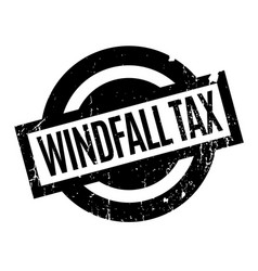 Windfall Tax Rubber Stamp