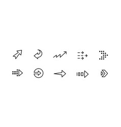 10 Pixel Perfect Arrow Icons Doodle User