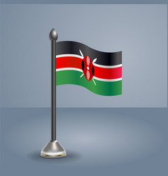 State Table Flag Of Kenya