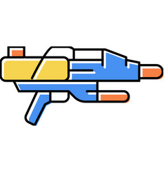 Water Gun Color Icon