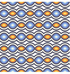 Ancient Mosaic Seamless Pattern Decorative