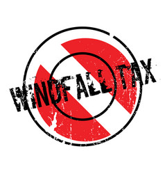 Windfall Tax Rubber Stamp