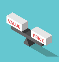 Isometric Value Price Balance