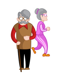 Older Adult Walking With Support