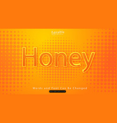 Honey Text Effect