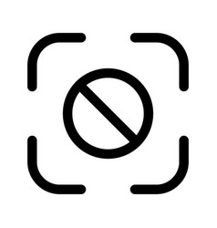 No Focus Icon