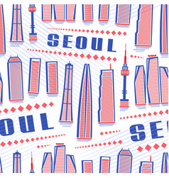 Seoul Seamless Pattern