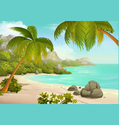 Tropical Beach Background