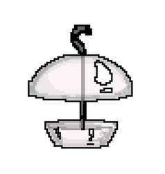 Garden Feeder Bird Game Pixel Art