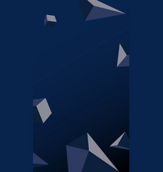 Navy Blue Geometrical Patterned Mobile Wallpaper