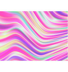 Background With Colorful Chromatic Waves In Pink