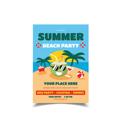 Summer Beach Party Flyer