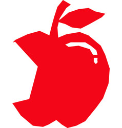 Apple Icon Friut Sign Design