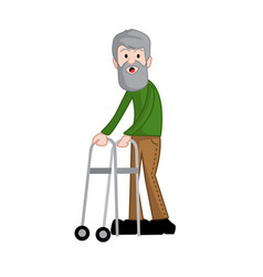 Older Adult Walking With Support