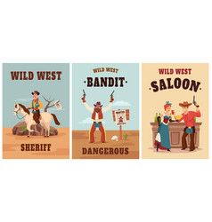 Wild West Posters Sheriff Adventure Dangerous