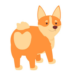 Cute Canine Icon Cartoon Royal Animal