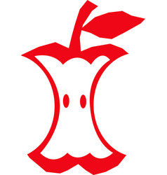 Apple Icon Friut Sign Design