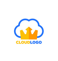 Cloud And Crown Logo Icon