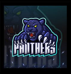 Panther Mascot Esport Logo Design