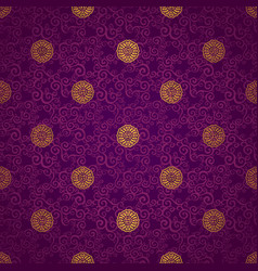 Seamless Pattern In Eastern Style