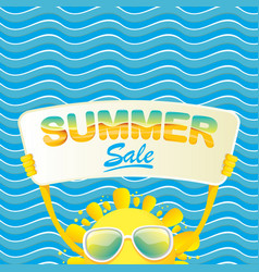 Summer Sale Poster Or Web Banner