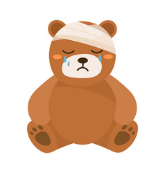 Crying Sick Bear