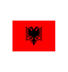 National Flag Of Albania Albanian In 5 To 7