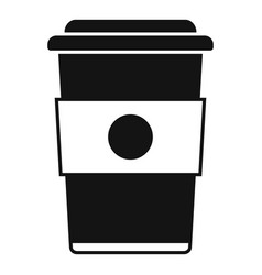 Airline Coffee Cup Icon Simple Food Meal