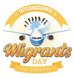 International Migrants Day Banner Design