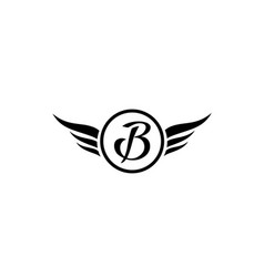 Letter Logo B Wings Vector Images (over 480)