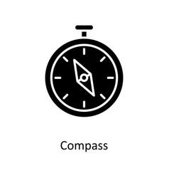 Compass Solid Icons Simple Stock