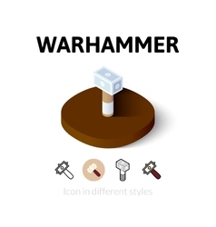 Warhammer Icon In Different Style