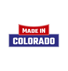 Made In Colorado Seal