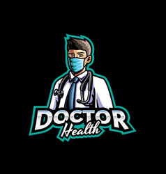 Doctor Mascot Logo Design