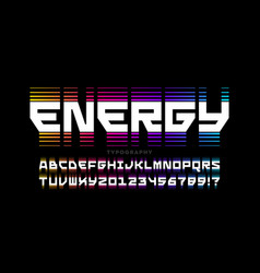 Energy Style Font