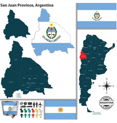 Map Of San Juan Province Argentina