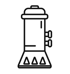 Maintenance Pool Pump Icon Outline