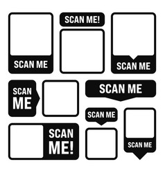 Scan Me Blank Sticker Online Payment Special