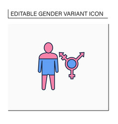 Gender Variant Line Icon