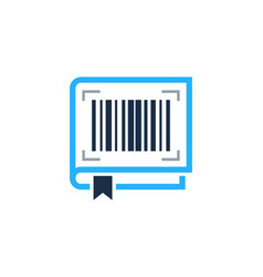 Book Barcode Logo Icon Design