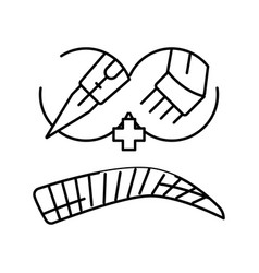 Combo Brows Line Icon