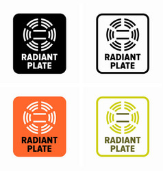 Radiant Plate Heat Transfer Element