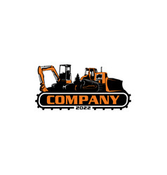 Skid Steer Logo Excavator Logo