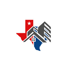 Texas Real Estate Home Logo Design