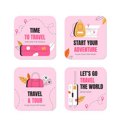 Travel Stickers Collection