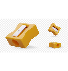 Yellow Pencil Sharpener School And Office